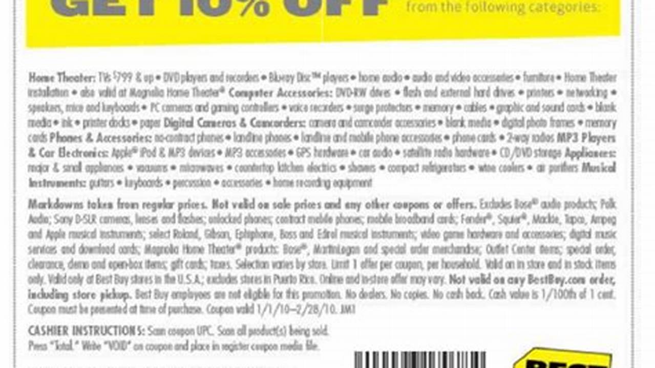Best Buy Discount Code 2025