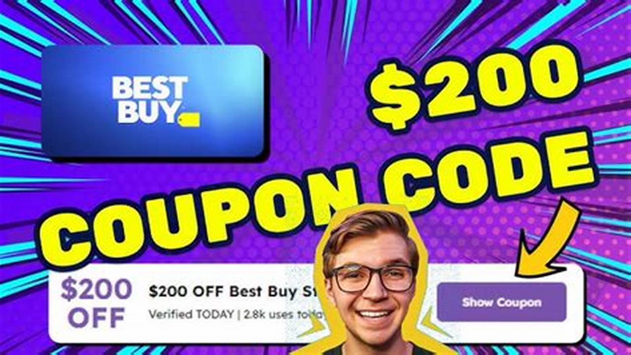 Best Buy Promo Code October 2024