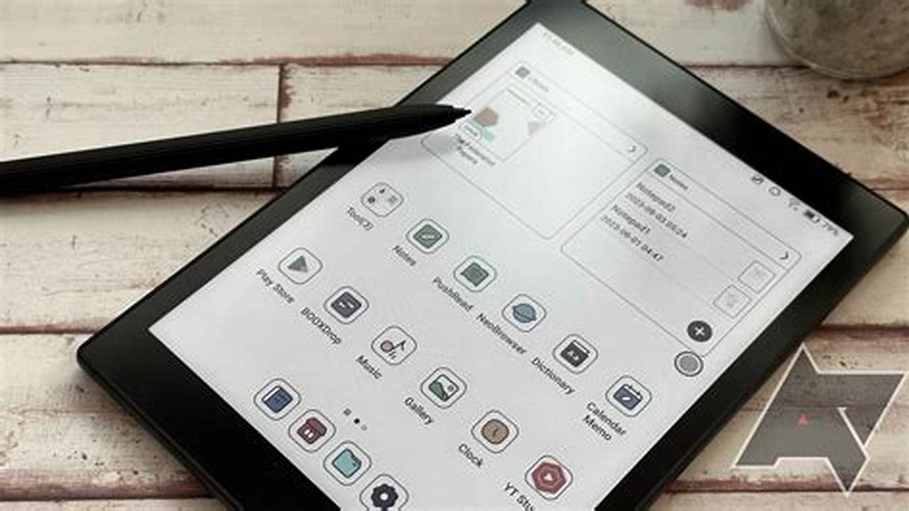 Best Color E Ink Tablet 2024