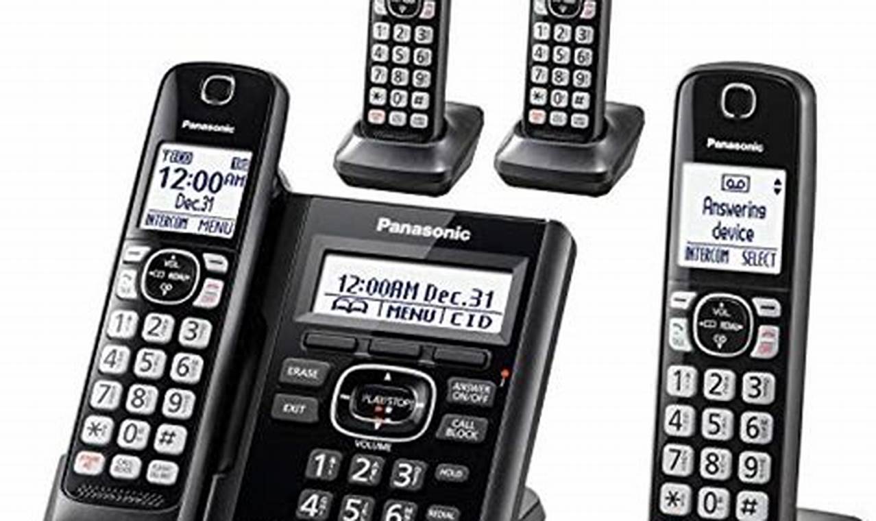 Best Cordless Phone 2024 With Answering Machinery