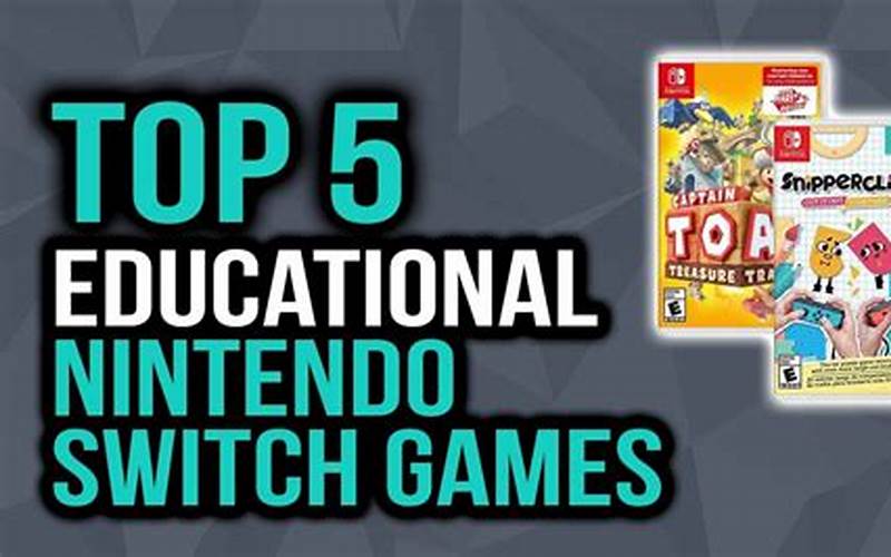 Best Educational Games For Nintendo Switch