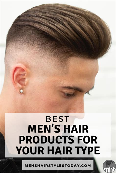 Best Hair Products For Men: A Guide To Achieving Your Desired Hairstyle With Examples
