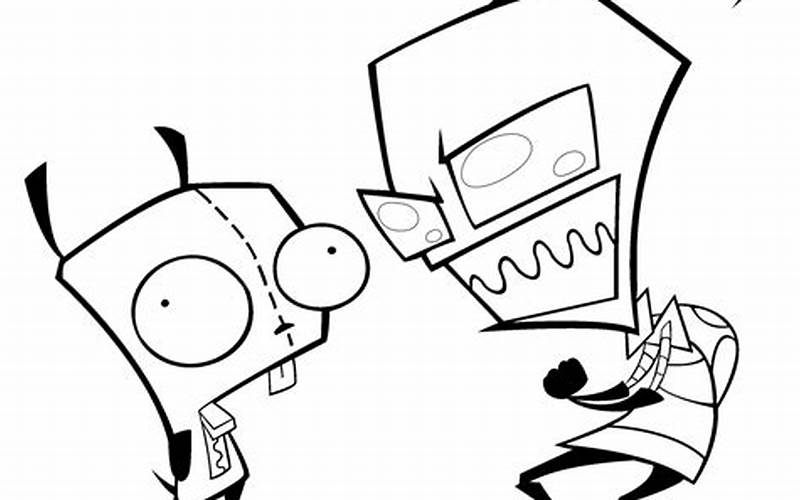 Best Invader Zim Coloring Pages
