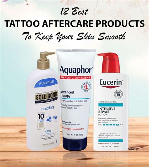Aftercare 9 Best Lotions for Tattoos Improb