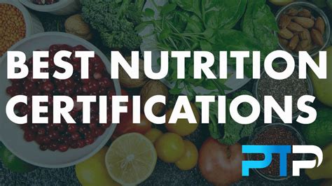 Best Online Nutrition Certification Programs 2023