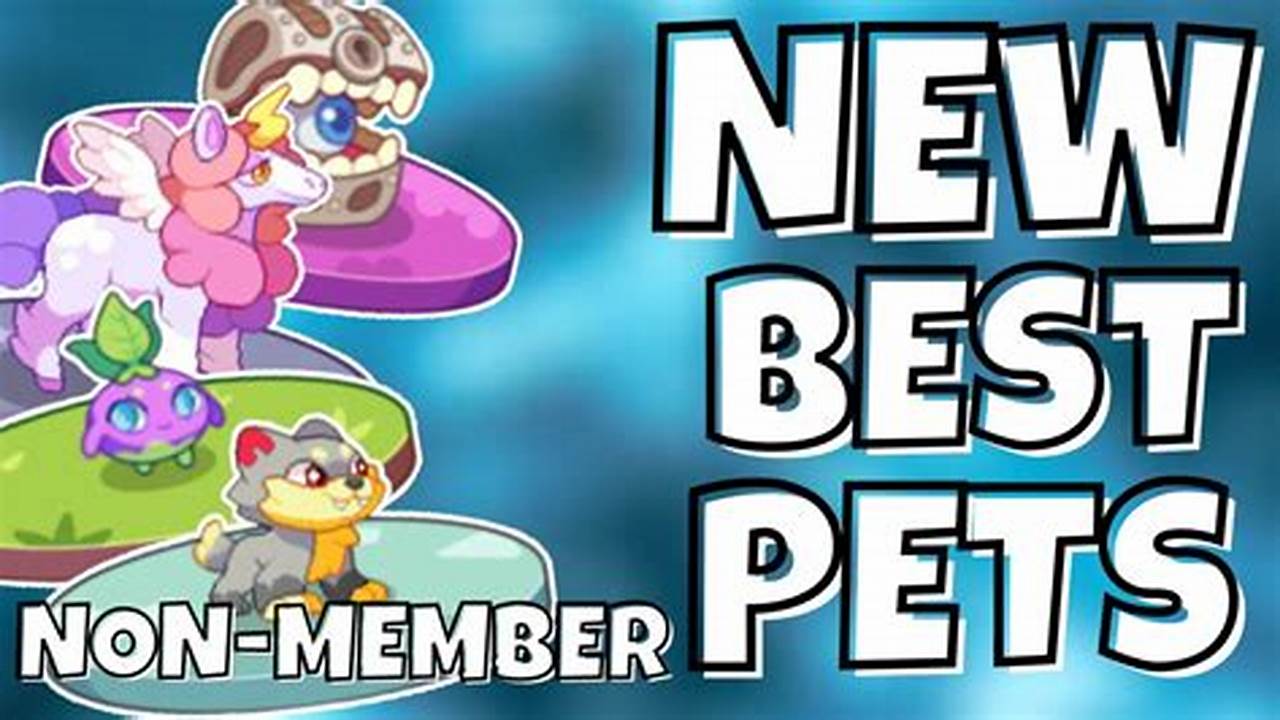 Best Pets In Prodigy Without Membership 2024