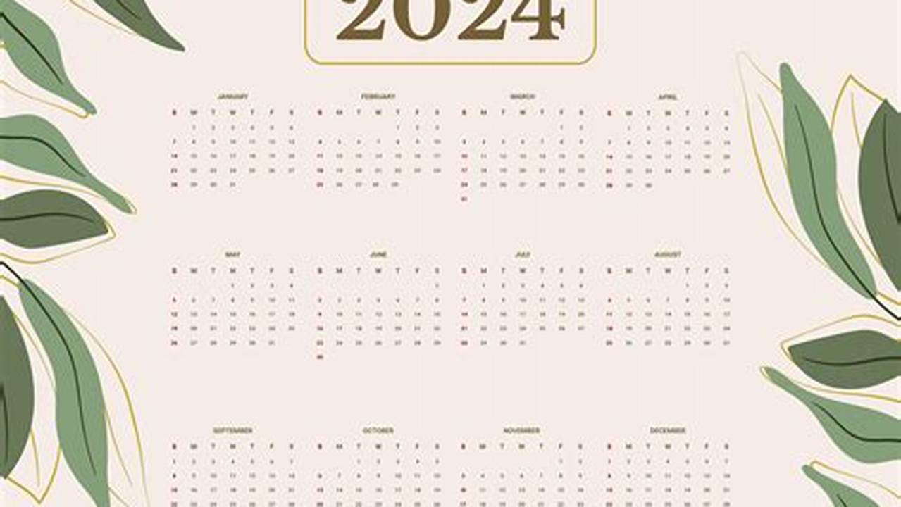 Best Practices For Using A 2024 Printable Calendar Templates Free Download
