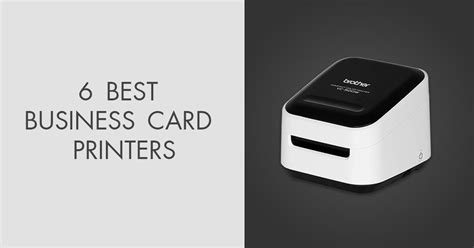 Top 10 Printers for High-Quality Business Cards