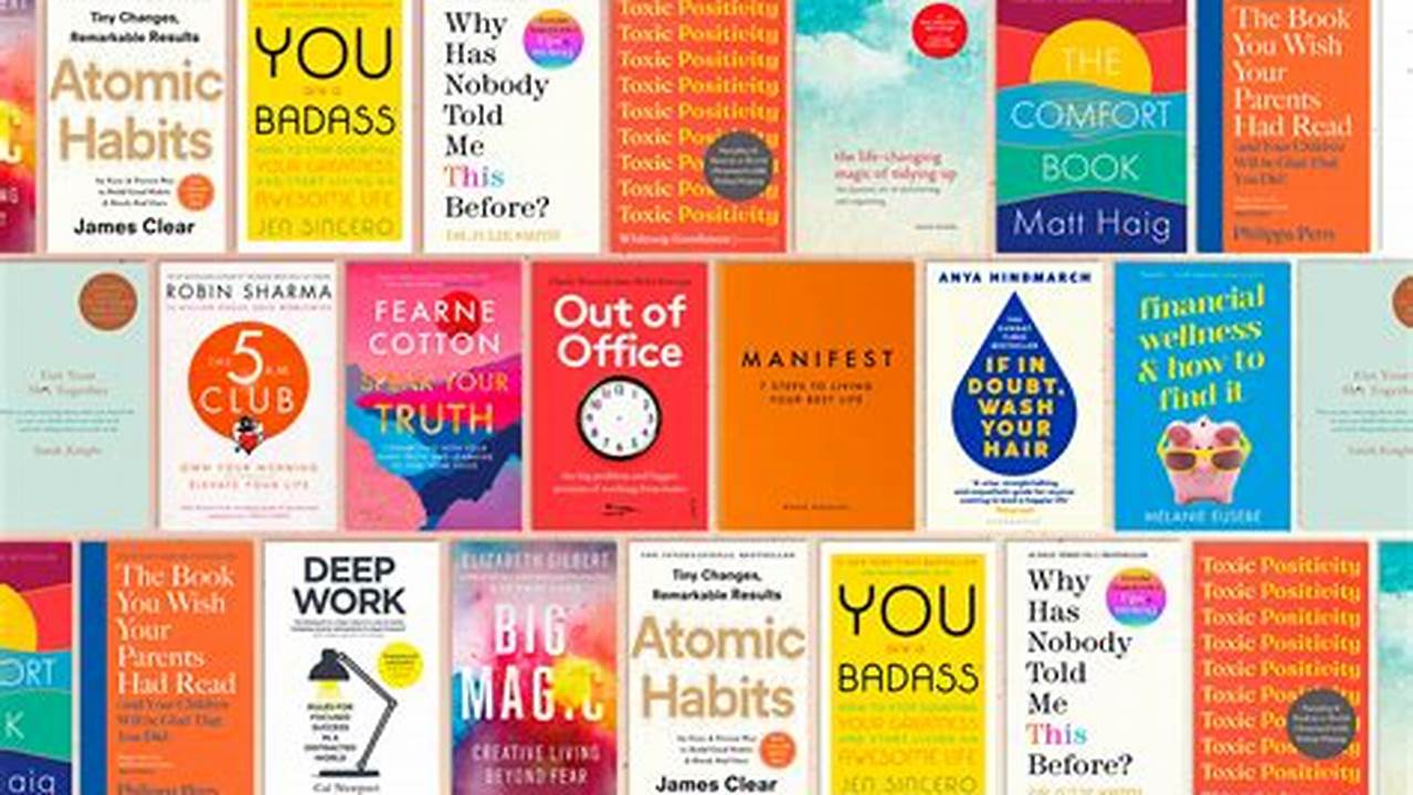 Best Self Help Books For 2024
