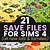 Best Sims 4 Save Files December 2021 Location Mods Folder Minecraft