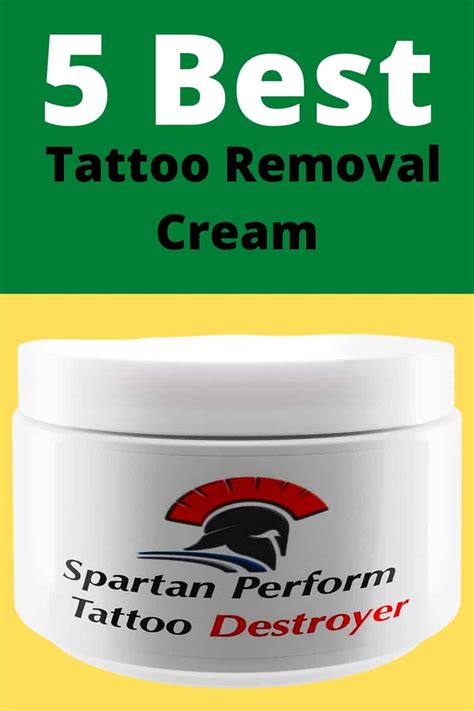 Removal Tattoo Cream