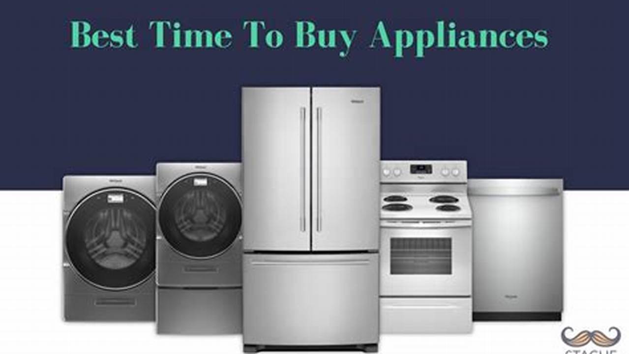 Best Time Of Year To Buy Appliances 2024