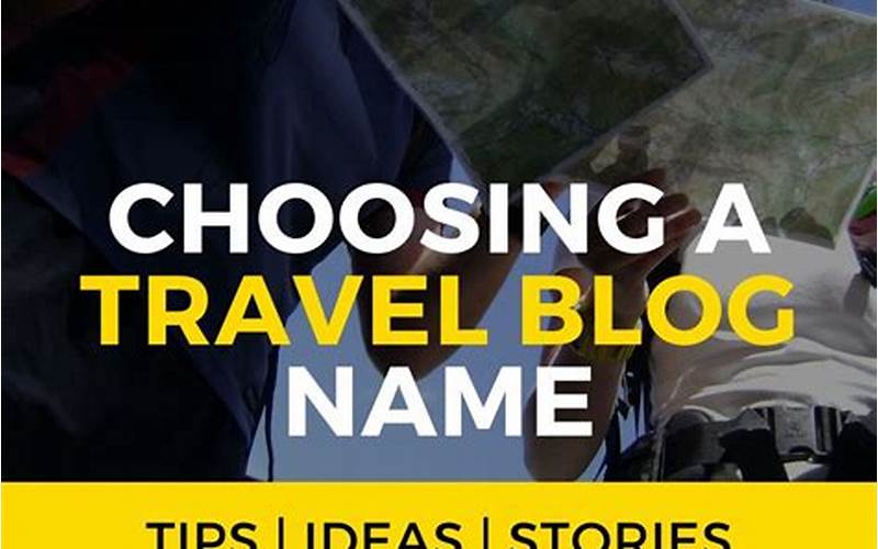 Best Travel Vlog Name