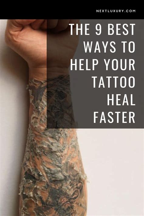 The 9 Best Ways to Help Your Tattoo Heal Faster Healing