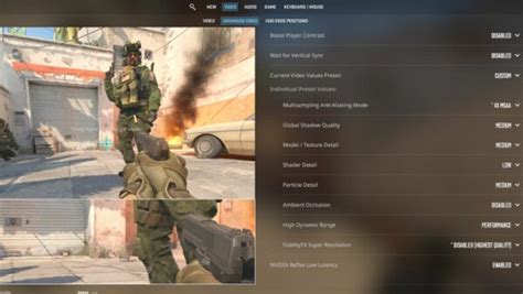Best Advanced Video Settings for CS2