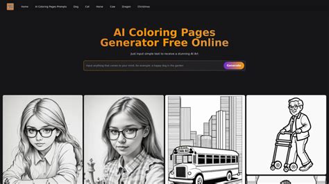 Best Ai Image Generator For Coloring Pages