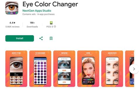 Transform Your Look with the Best Eye Color Changing App of 2021