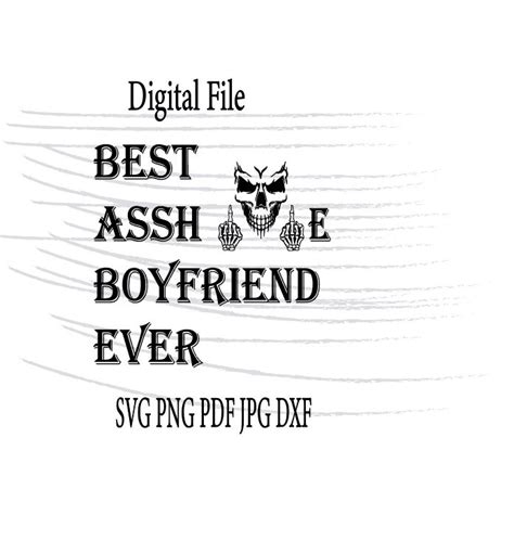 Download Best Asshole Boyfriend Ever DXF Files