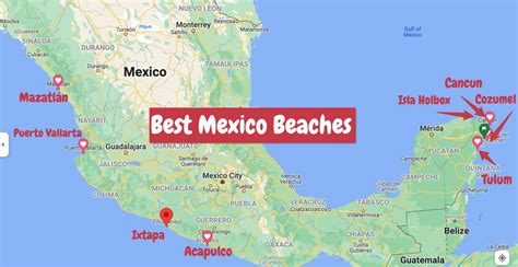Maps & travel tips for best beaches/vacation area spots, including this