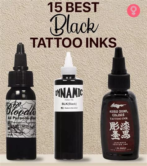 Best Black Tattoo Ink