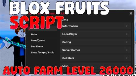 Best Blox Fruits Script Roblox Gui Hack Pastebin Autofarm - YouTube