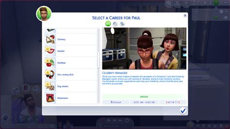 Best Career Sims 4