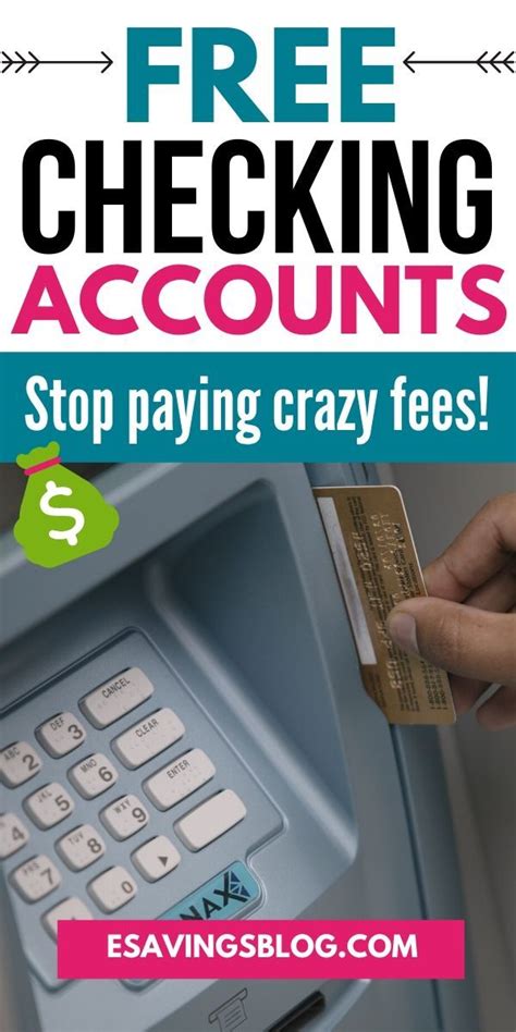 Best Checking Account Bank With No Fees