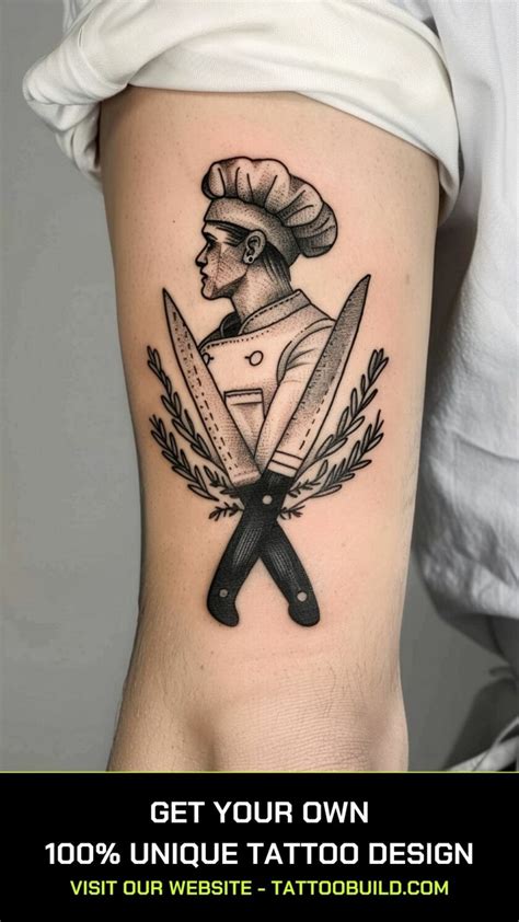 Savor the Flavor with These Top Chef Tattoo Designs: Discover the Best Ink Inspiration for Culinary Enthusiasts!