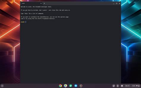 Best Chrome OS Commands to Run in Crosh