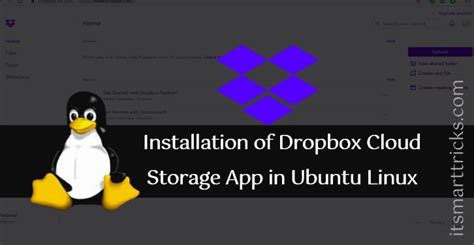 Best Cloud Storage App: DropBox for Linux