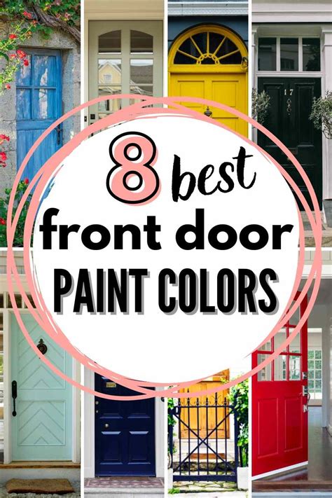 Best Color To Paint Your Front Door