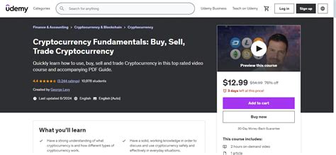 Best Crypto Trading Course On Udemy