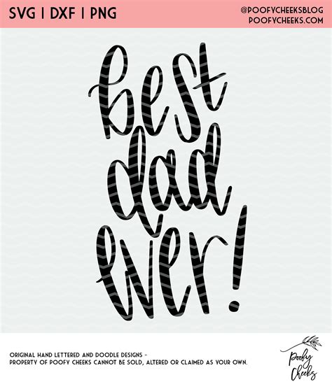 Download Best Dad Ever - Father's Day DXF Files