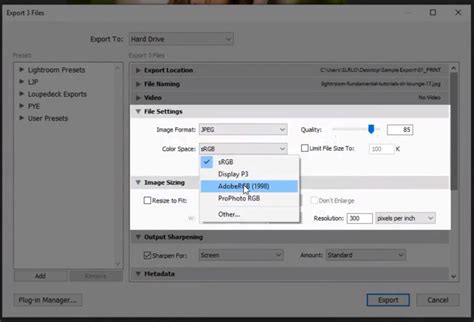 Best Export Settings for Print Quality