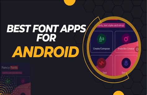 Discover the Top Font Apps for Android in 2020: Enhance Your Typography with the Best!