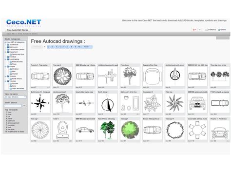 Download Best Free Cad Blocks DXF Files