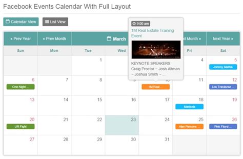 Best Free Php Calendar Script