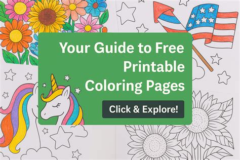 Best Free Printable Color Pages Tips And Guide