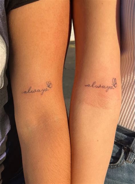 Best Friend Tattoos Dainty
