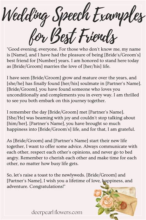Toast to Forever: Crafting the Perfect Best Friend Wedding Speech