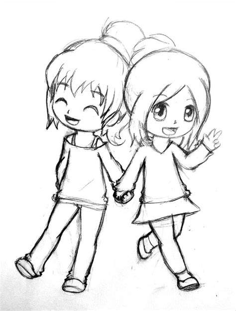 Best Friends Drawing Template