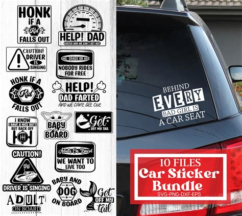 Best Funny Car Stickers
