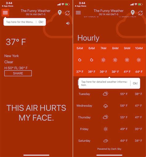 Best Funny Weather Apps for iOS and Android