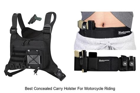 Best Holster For Motorcycle Riders