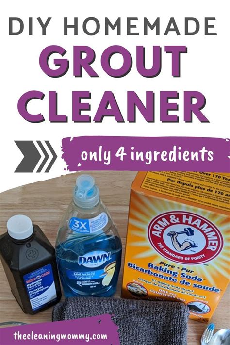Best Homemade DIY Grout Cleaner Recipes