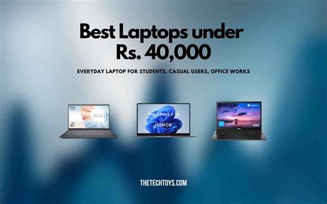 Best Laptop Name In India