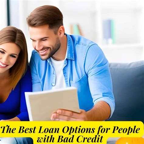 Best Loan Options For Bad Credit