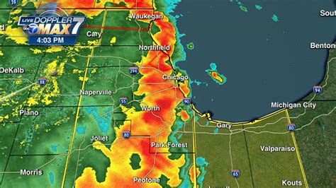Chicago Weather Live Radar Rain, thunderstorms possible overnight