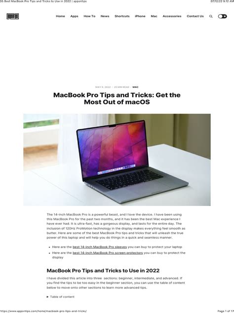 Best MacBook Tips and Tricks