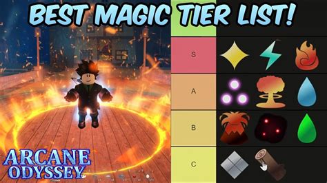 Best Magic in Roblox Arcane Odyssey - Magic Tier List - Pro Game 